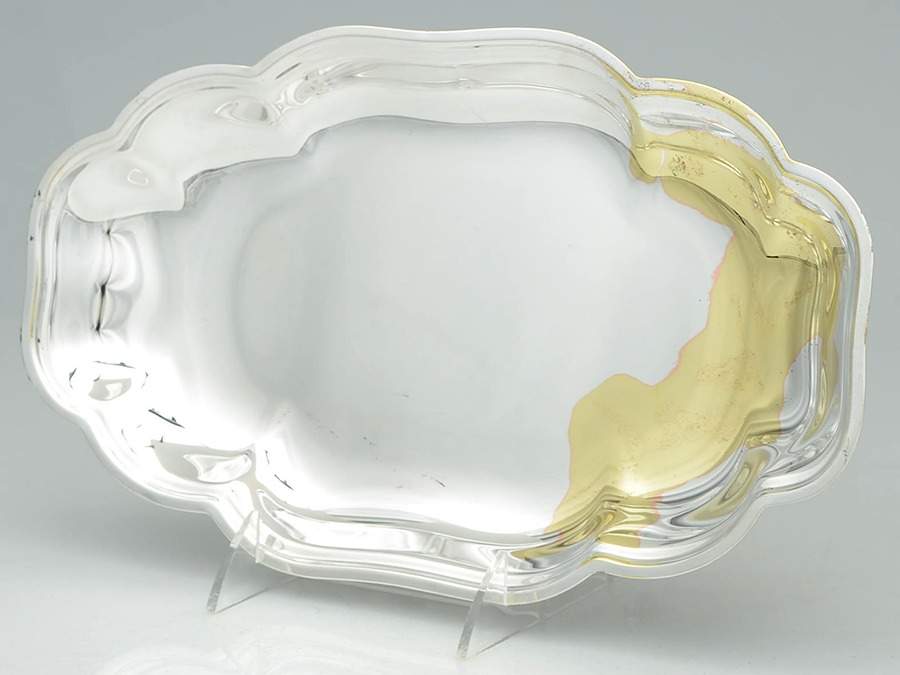 Silverplate Hollowware 12" Bread Tray by Unknown Manufacturer-1