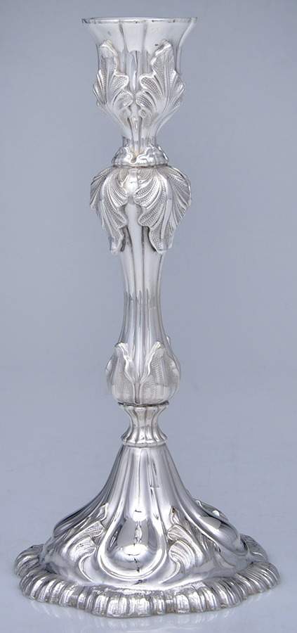 Silverplate Hollowware 10" Candlestick by Unknown Manufacturer-1
