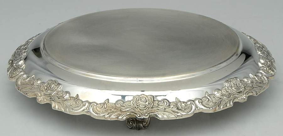 Silverplate Hollowware Plateau by Unknown Manufacturer-1