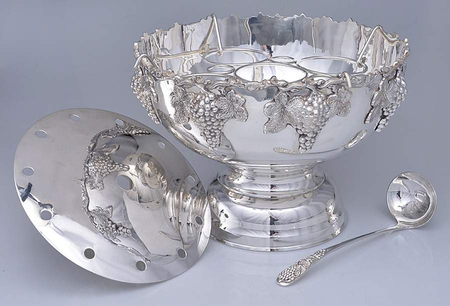 Silverplate Hollowware Beverage Tub by Unknown Manufacturer-1
