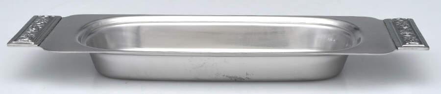 Stainless Hollowware 1/4 Lb Butter No Lid by Unknown Manufacturer-1