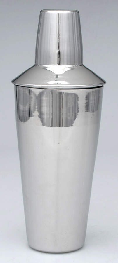 Stainless Hollowware Cocktail Shaker by Unknown Manufacturer-1