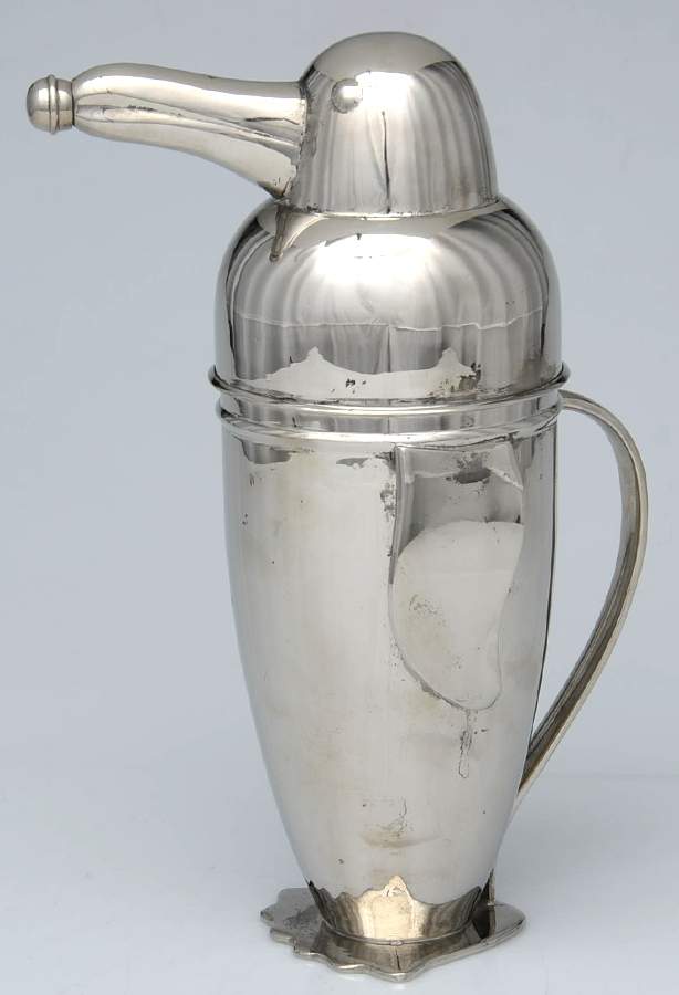 Stainless Hollowware Martini Shaker by Unknown Manufacturer-1