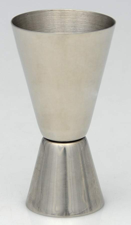 Stainless Hollowware Double Jigger No Handle by Unknown Manufacturer-1