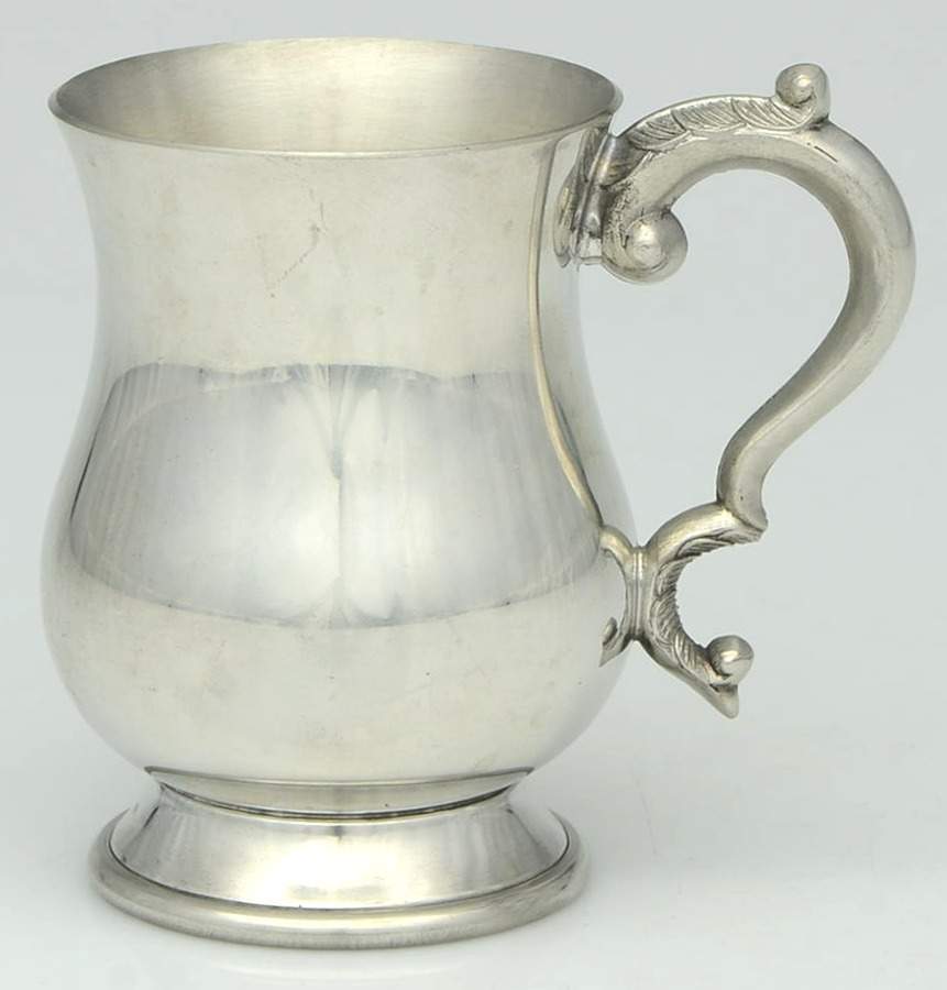 Pewter Hollowware Pewter Mug by Unknown Manufacturer-1