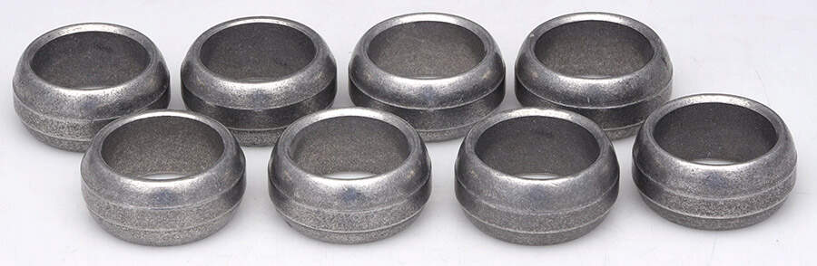 Pewter Hollowware Napkin Ring - Set of 8 by Unknown Manufacturer-1