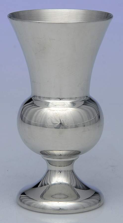 Pewter Hollowware 5" Vase by Unknown Manufacturer-1