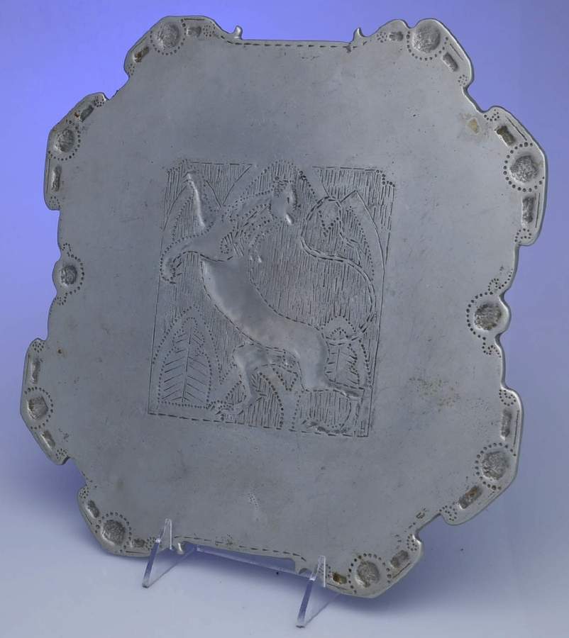 Pewter Hollowware Trivet by Unknown Manufacturer-1