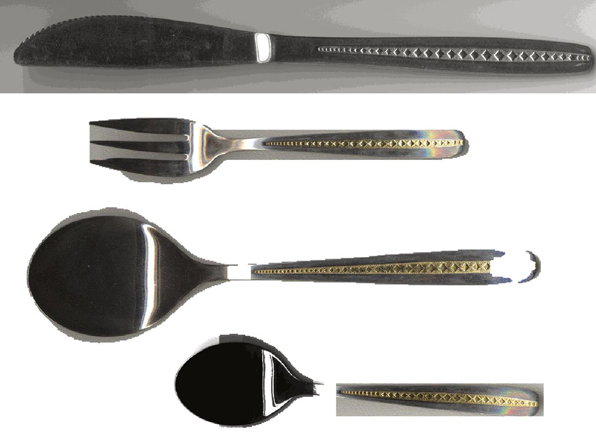UNF502 (Stainless) Place/Oval Soup Spoon by Unknown Mfg Silver-1