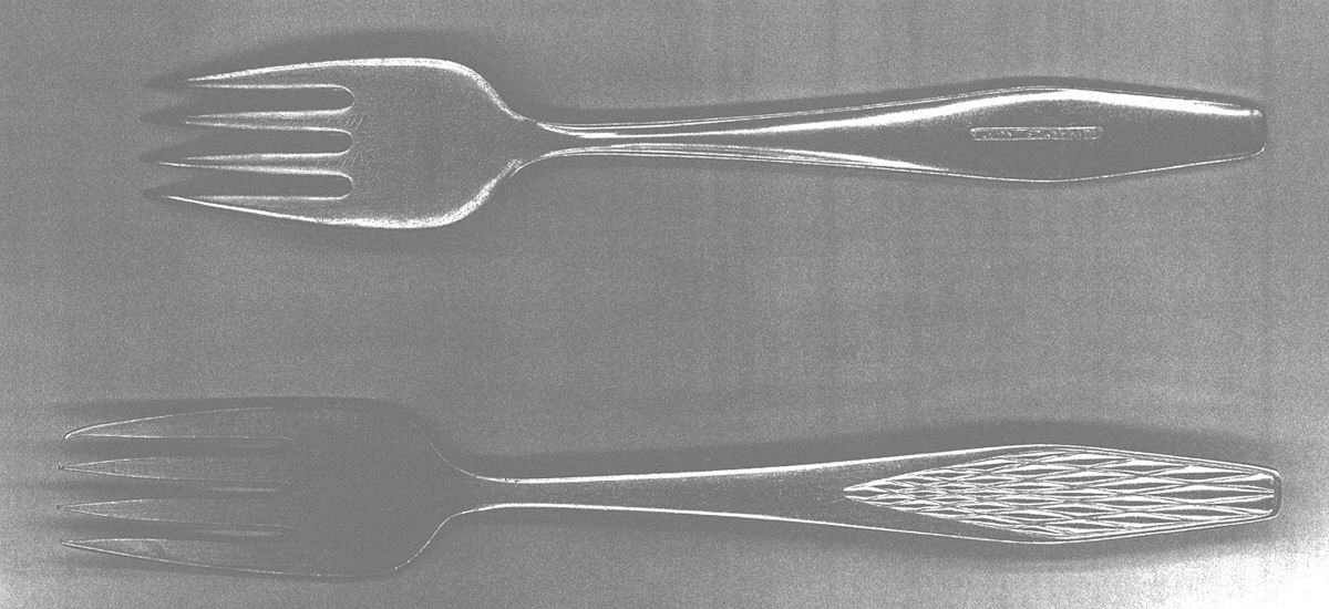 Savoy (Stainless) Fork by Unknown Mfg Silver-1