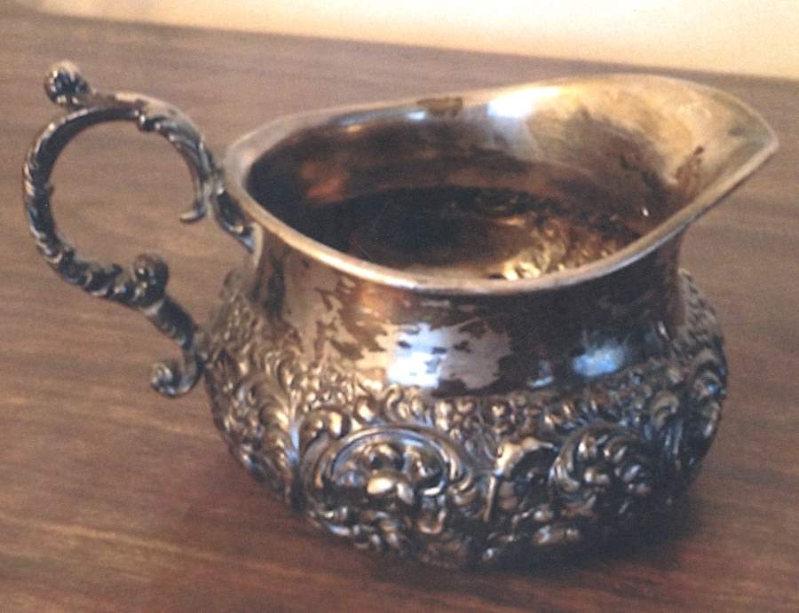 Sterling Hollowware Mini Creamer by Unger Brothers-1