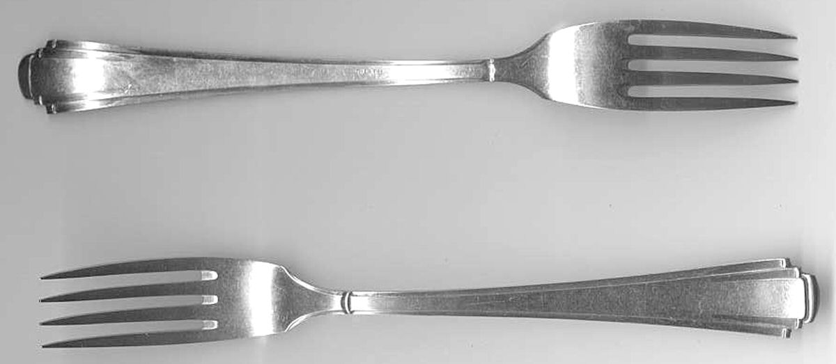 UNF508 (Silverplate) Fork by Unknown Mfg Silver-1