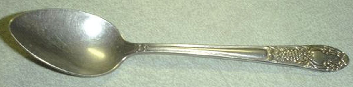 UNF517 (Silverplate) Teaspoon by Unknown Mfg Silver-1