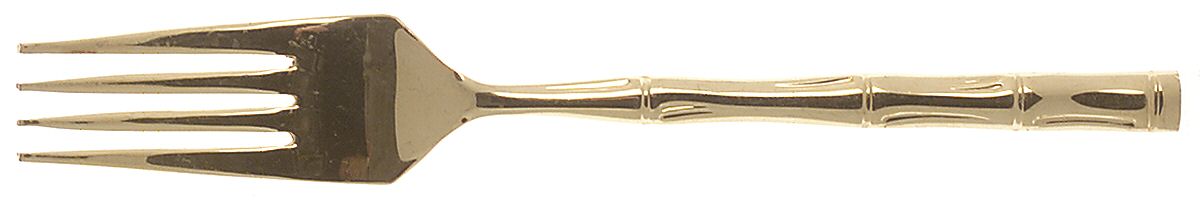 UNF519 (Gold Electroplate) Individual Salad Fork by Unknown Mfg Silver-1