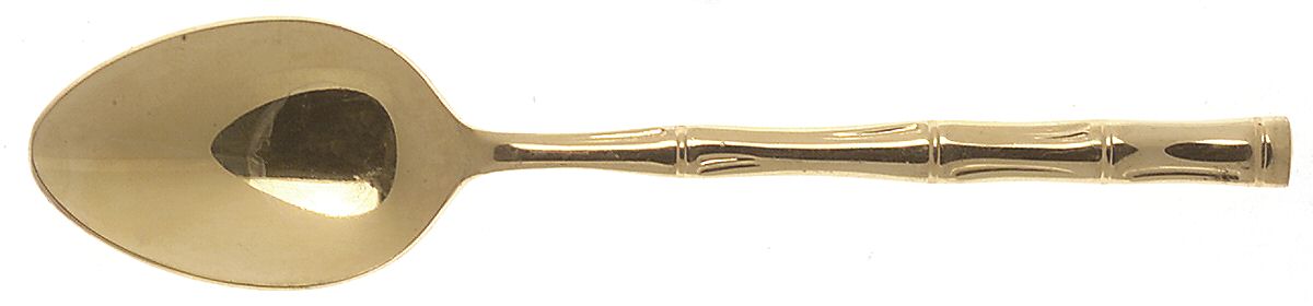 UNF519 (Gold Electroplate) Teaspoon by Unknown Mfg Silver-1