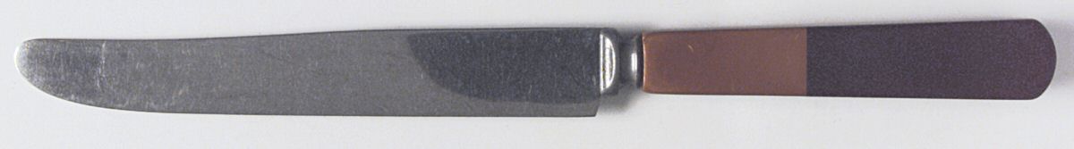 UNF522 (Stainless) New French Hollow Knife by Unknown Mfg Silver-1