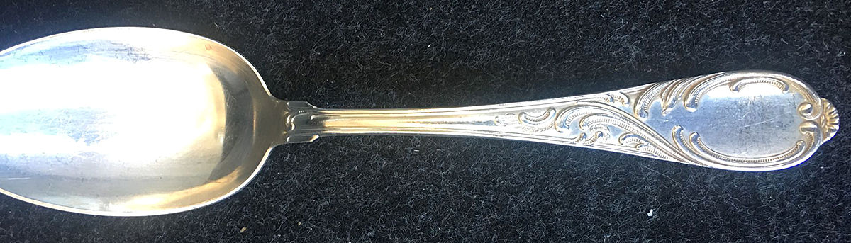 UNF527 (Silverplate) Teaspoon by Unknown Mfg Silver-1