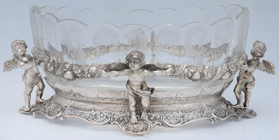 800-1 (Sterling, Hollowware) Sterling Centerpiece by Unknown Manufacturer-1