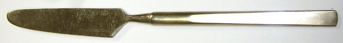 Stereo (Stainless, Supreme) Modern Solid Knife by Towle Silver-1