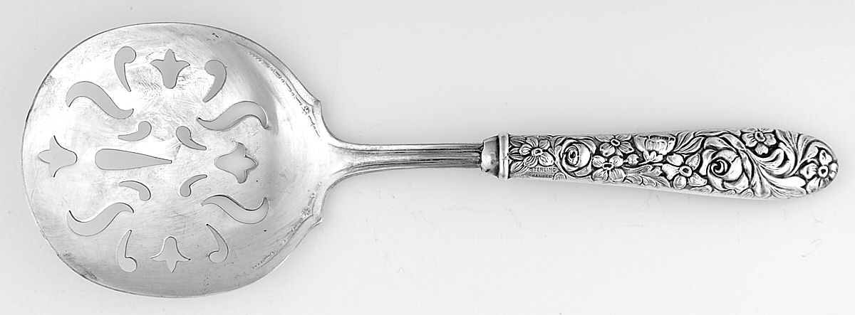 UNF544 (Sterling) Tomato Server with Silverplate Blade by Unknown Mfg Silver-1