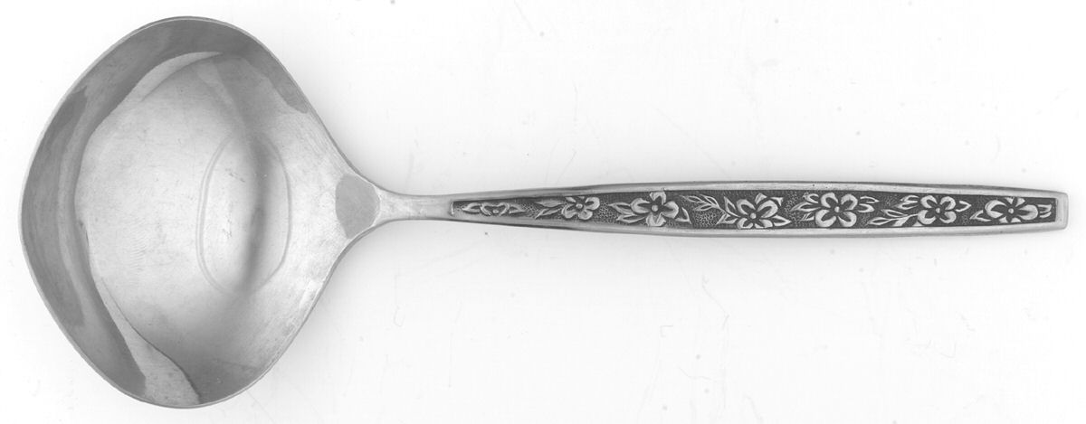 UNF545 (Stainless) Solid Gravy Ladle by Unknown Mfg Silver-1