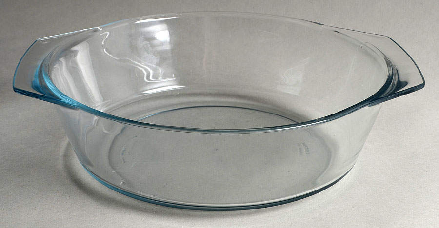 Glass and Plastic Liners (Hollowware) 2 Quart Round Casserole Liner by Unknown Manufacturer-1