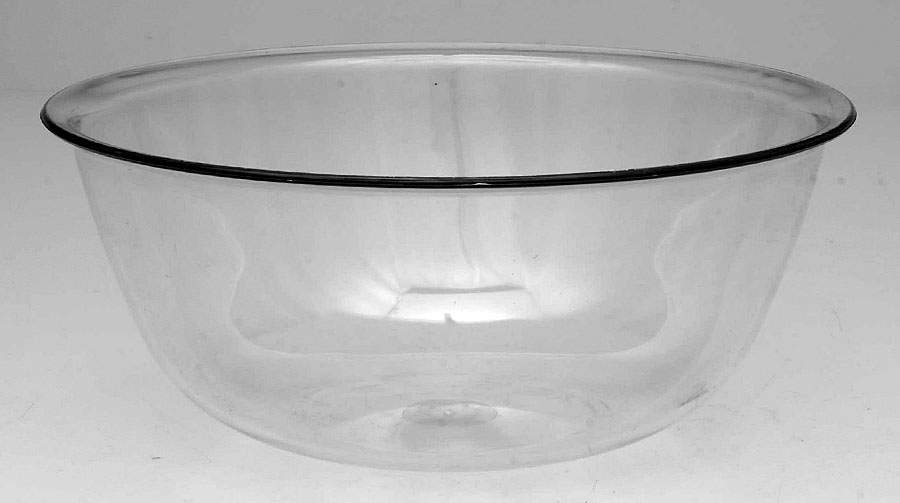 Glass and Plastic Liners (Hollowware) 8" Paul Revere Plastic Bowl Liner by Unknown Manufacturer-1