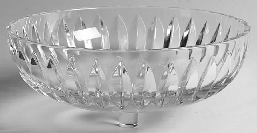 Glass and Plastic Liners (Hollowware) 9" Round Epergne Glass Liner by Unknown Manufacturer-1