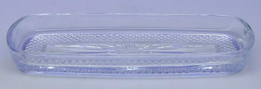 Glass and Plastic Liners (Hollowware) 1/4 Pound Butter Liner by Unknown Manufacturer-1