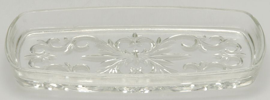 Glass and Plastic Liners (Hollowware) 1/4 Pound Butter Liner by Unknown Manufacturer-1