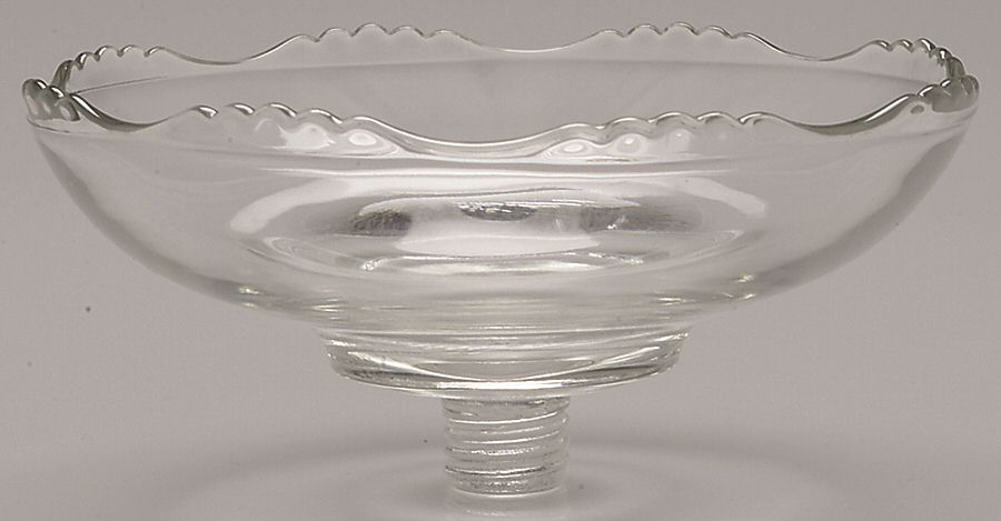 Glass and Plastic Liners (Hollowware) 5" Round Epergne Glass Liner by Unknown Manufacturer-1