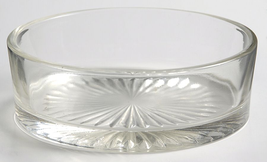 Glass and Plastic Liners (Hollowware) 1/4 Pound Butter Liner by Unknown Manufacturer-1