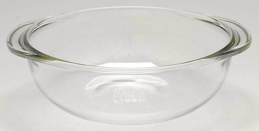 Glass and Plastic Liners (Hollowware) 1.5 Quart Round Casserole Liner by Unknown Manufacturer-1