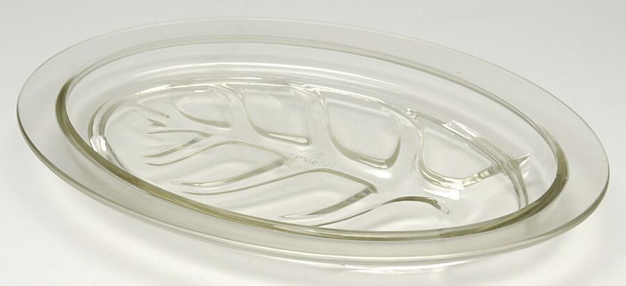 Glass and Plastic Liners (Hollowware) 15" Oval Platter Liner by Unknown Manufacturer-1