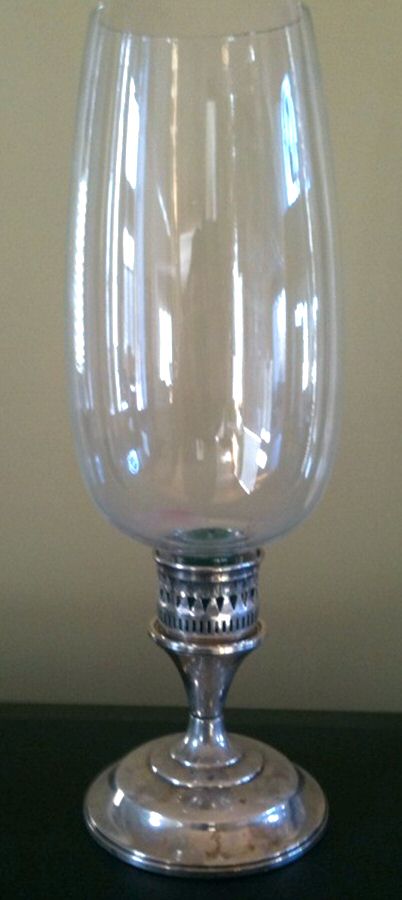 Glass and Plastic Liners (Hollowware) Hurricane Glass Globe by Unknown Manufacturer-1