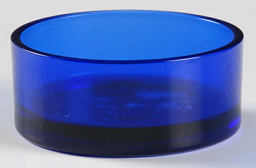 Glass and Plastic Liners (Hollowware) Cobalt Glass Liner by Unknown Manufacturer-1