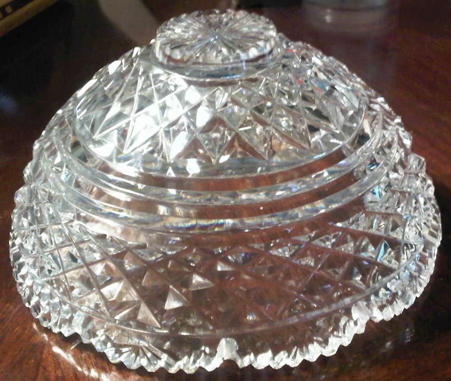 Glass and Plastic Liners (Hollowware) 5" Glass Nappy Insert by Unknown Manufacturer-1
