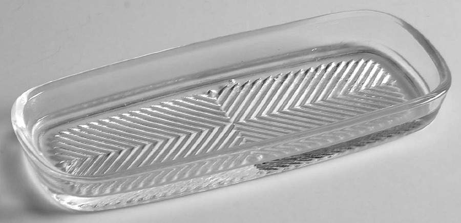 Glass and Plastic Liners (Hollowware) 1/4 Pound Butter Liner by Unknown Manufacturer-1