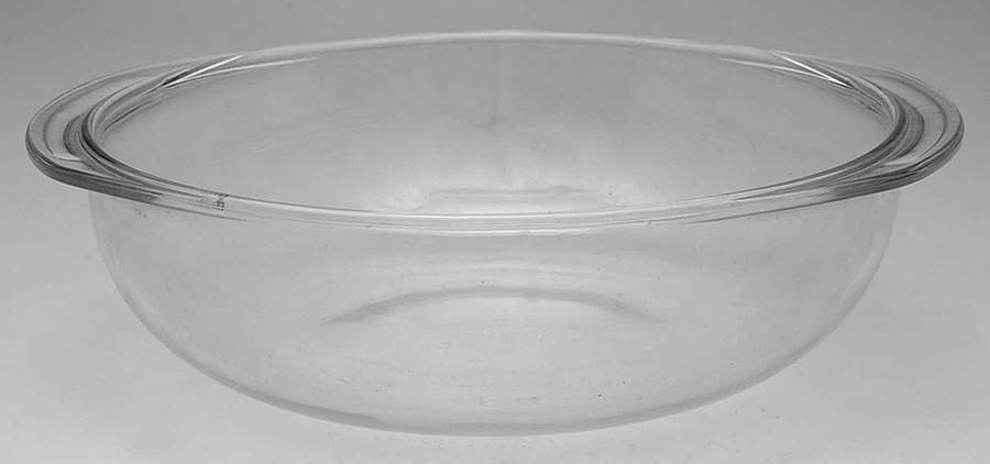 Glass and Plastic Liners (Hollowware) 3 Quart Round Casserole Liner by Unknown Manufacturer-1
