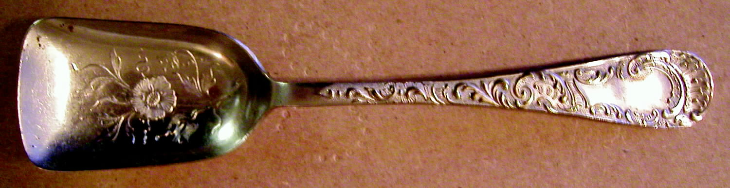 U. S. Silver Four (Silverplate) Sugar Shovel by U.S. Silver Co.-1