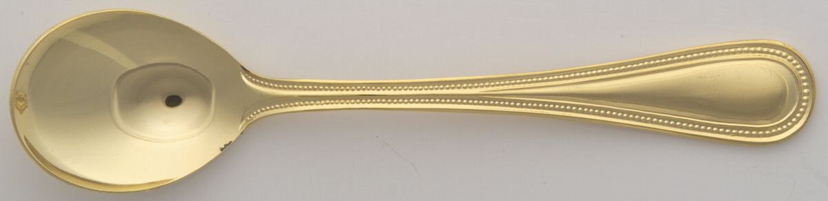 Melissa (Gold Electroplate) Sugar Spoon by Unknown Mfg Silver-1
