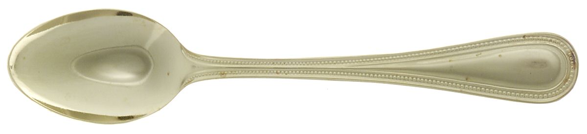 Melissa (Gold Electroplate) Teaspoon by Unknown Mfg Silver-1