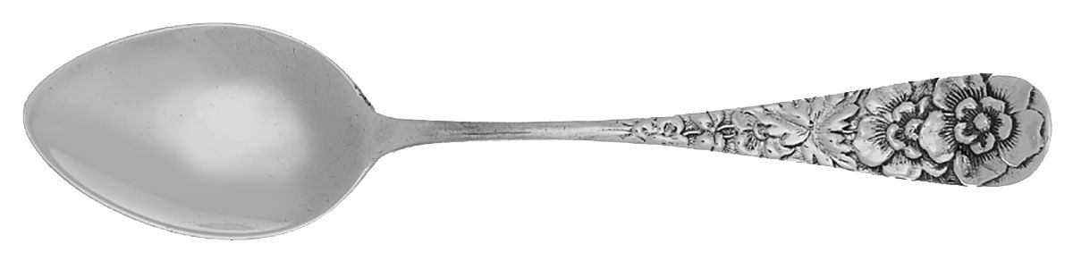 Sterling Flatware Demitasse Spoon by Unknown Mfg Silver-1