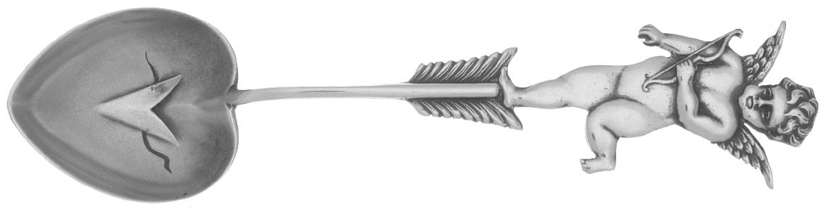 Sterling Flatware Demitasse Spoon by Unknown Mfg Silver-1
