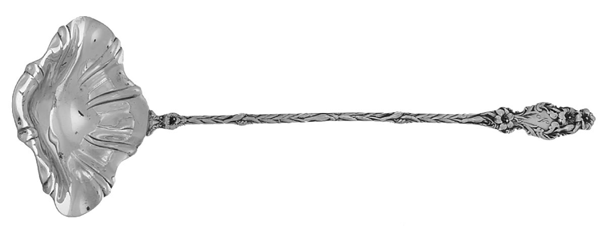 Sterling Flatware Punch Ladle Solid Piece by Unknown Mfg Silver-1