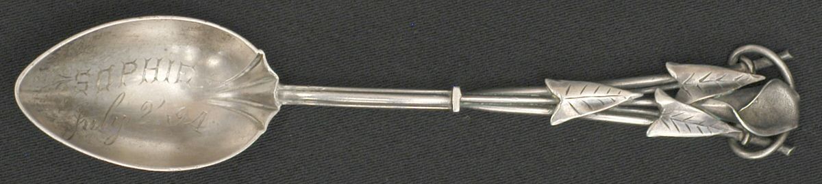 Sterling Flatware Demitasse Spoon by Unknown Mfg Silver-1