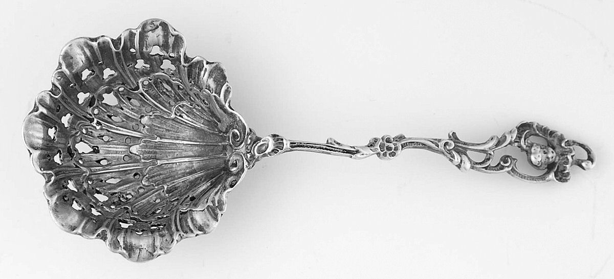 Sterling Flatware Small Sugar Sifter by Unknown Mfg Silver-1