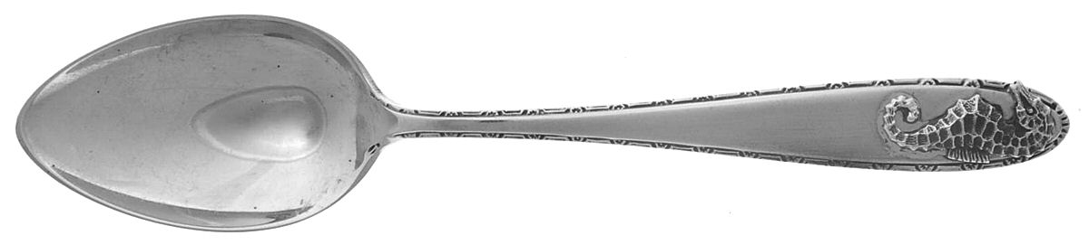 Sterling Flatware Five O'Clock Spoon by Unknown Mfg Silver-1