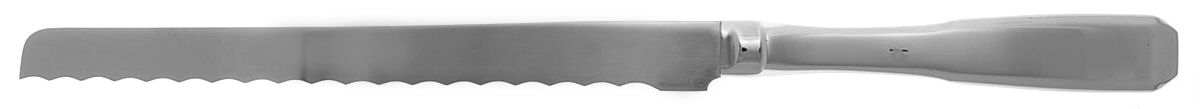 Sterling Flatware Bread Knife with Stainless Blade by Unknown Mfg Silver-1