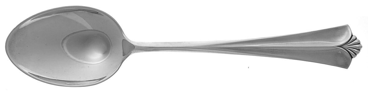 Sterling Flatware Dessert/Oval Soup Spoon by Unknown Mfg Silver-1